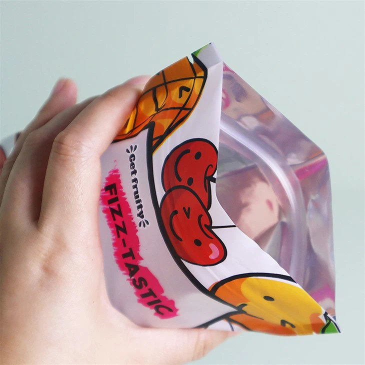 Food zipper sealing composite bag